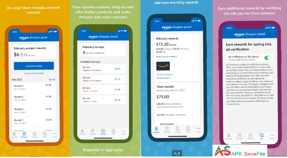 Amazon shopper panel App