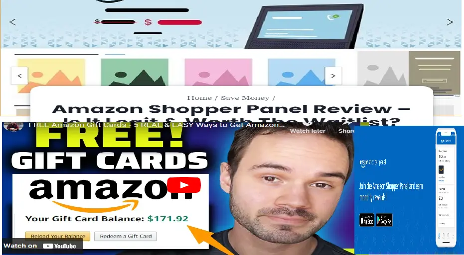 Amazon shopper panel App