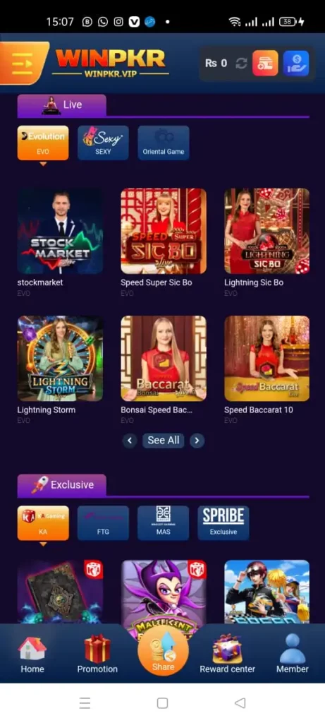 WINPKR Game
