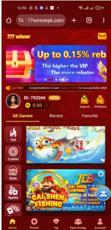 777 Winner Pk game